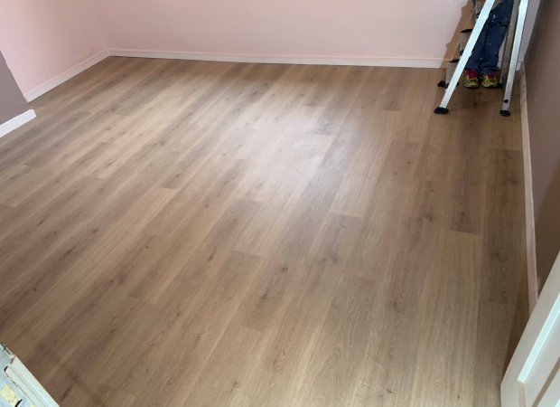 Pose d'un parquet quick step flottant 2